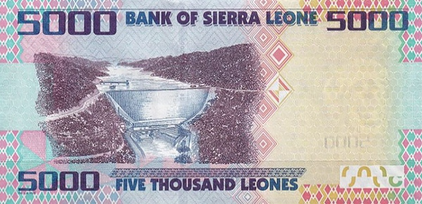 P32 Sierra Leone 5000 Leones Year 2021